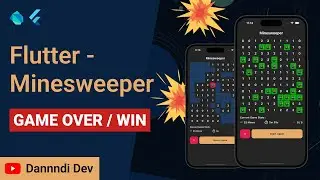 Flutter Minesweeper Part 7 | Game Over & Win Dialog