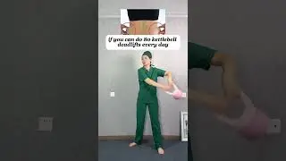 Beginner Home Kettlebell Workout&mdash;No Running, No Jumping, Total Fat Burn! #exercise #abs#sports