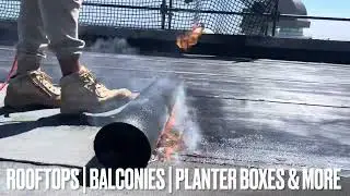 Torch on Bitumen Membrane installation | Sydney&rsquo;s Waterproofing & Leak Specialist | Remseal Pty Ltd