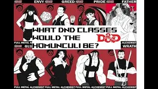 Homunculi in DnD Classes!? #dnd #dungeonsanddragons #fullmetalalchemist #fma #fmabrotherhood