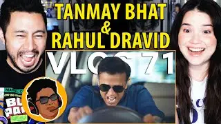 TANMAY BHAT | The Rahul Dravid Vlog & Ad | Reaction by Jaby Koay & Achara Kirk!