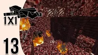 1x1 | Ep.13 | Nether's Leaking. | Vanilla 1.11 SSP Hardcore Elytra Survival
