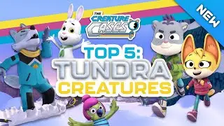 @CreatureCases - 🐺 These Animals Love the Cold and Snow! ❄️ | Educational Videos for Kids
