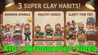 Create Kid's Infographic Video with AI in Bengali
