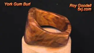 York Gum Burl Signet Ring