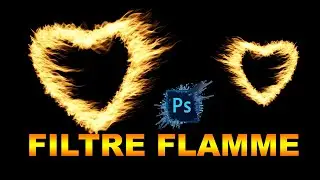 FILTRE  FLAMME avec PHOTOSHOP 2021, Bruno Sorce