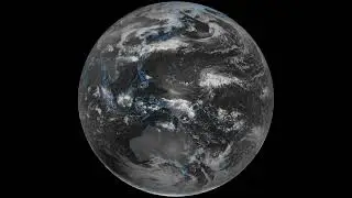 Solar Eclipse over Asia-Pacific and Tropical Storm 01W/Sanvu - (April 20, 2023)