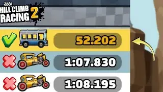 BUS VS HOTROD !! IN COMMUNITY SHOWCASE - Hill Climb Racing 2