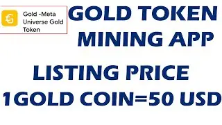 gold coin mining app | signup bonus250 USD free | gold token new crypto currency |gold coin withdraw