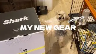 MY NEW GEAR with すりごま｜Sharkの掃除機編🧹🐾