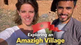 Nomad Village Life in the Atlas Mountains 🇲🇦🌾🐏 #morocco