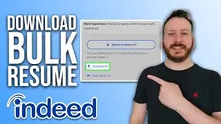 How To Download Bulk Resume From Indeed