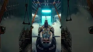 This massive submarine reveal in a #shorts #submarines #futuretech #engineeringmarvel #mustwatch