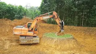 JCB 205 Excavator dig Drainage well Jcb video | Mini Excavator Digging a Pond |