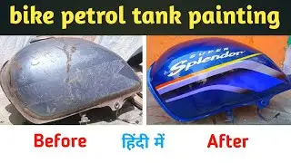 Super Splendor Old model Bike petrol tank  painting