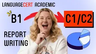 Ace LanguageCert Academic C1C2 Smarter | High Score Report Writing Pie Chart: Full Template & Sample