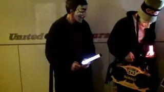 5.8 - 10/08/2011 - Pajama Raid: Rickrolling at SF Cult of Scientology