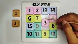 Sliding Number Puzzle Gameplay – Fun Brain Teaser in Action!