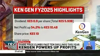 KenGen вознаграждает инвесторов рекордными дивидендами после значительного скачка годовой прибыли.