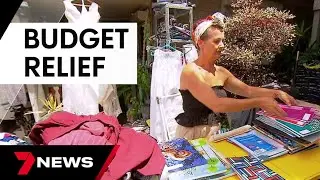 Selfless single mum helps families beat the back-to-school budget blowout | 7 News Australia
