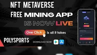 Polysports Free Mining App NFT || How to create account?
