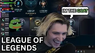 xQc CARRIES Tyler1 in League of Legends