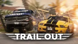 TRAIL OUT 2022 Прохождение на ПК I Гонки на выживание ТРЭЙЛ АУТ I СТРИМ