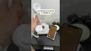 It connects with your smartphone via Bluetooth ! 😊☎️