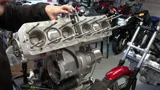 Honda CBX Step by Step Restoration Video Series Part 32 - Engine Re-Assembly of CBX #2 of the series
