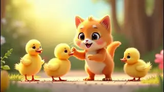 Five Little Chicks, Five Little Kittens & Five Little Ducks &ndash; Fun & Cute Nursery Rhymes for Kids