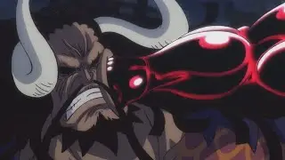Kaido destroys Gear 4 Luffy with 