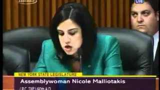 Assembly Calendar: Assemblywoman Nicole Malliotakis