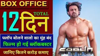 Saaho Box Office Collection Day 12,  Saaho 12th Day Collection, Hindi, All India, Worldwide, Prabhas