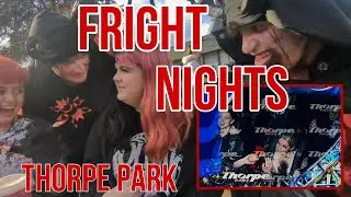 🎢Fright Nights craziest year - Vlogtober #10🎃