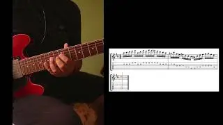 F# Phrygian Dominant Guitar Lick - Jazz Fusion /Metal