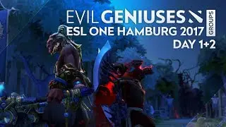 EG Dota Highlights - ESL ONE Hamburg Day 1+2