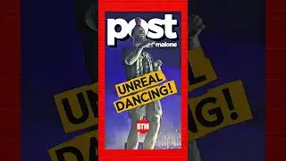 Post Malone dances like nobody's watching! Live in Sydney, Australia.