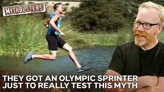 Is It Physically Possible To Run On Water? | MythBusters