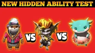 OTTERO VS DREKI VS ZASIL | ALL PET ABILITY TEST IN FREE FIRE - GARENA FREE FIRE