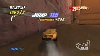 Hot Wheels: Beat That!! - Nitro Door Slammer gameplay in Science Speedway | Xbox 360