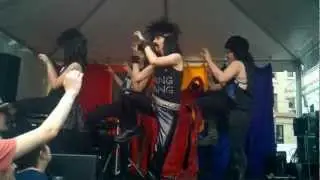 Drag Mansion at Red Cap's 2012 Pride Block Party | By Erin Rook for PQ Monthly