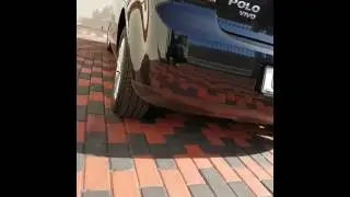 Vw Polo vivo with free flow exhaust (back box only)