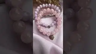 Мелодия любви 💞Розовый кварц и кунцит💓