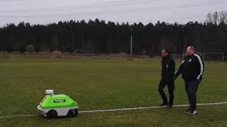 One more European customer satisfied with the Turf Tank line marking machine | TuS Reppenstedt