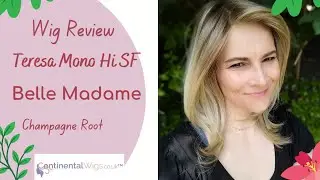 New Style💗 Teresa Mono Hi SF by Belle Madame in Champagne Root  | Wig Review #lowdensity #wigs