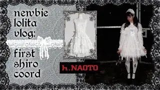 unboxing the white rose bird cage jsk by h.naoto ⋆｡&deg;✩ || a lolita fashion/egl vlog ♡