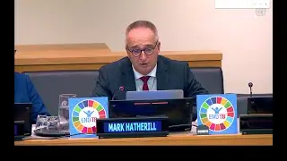 Prof Mark Hatherill, SATVI, University of Cape Town, UN High Level Meeting on TB, 22 September 2023.