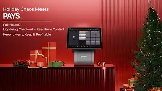 Holiday Rush Solved with This Coffee Shop POS System 🎄. #payspos