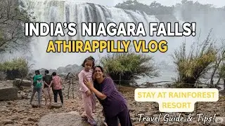 Kerala's Hidden Paradise | Athirappilly Waterfalls & Rainforest Resort | Tanya and Ankit Vlogs