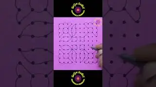 1752&ndash;MUGGULA PANDUGA-10-10 equal dots(1675)#shorts#youtube#kolam #rngoli#muruja#paddu#design#panduga